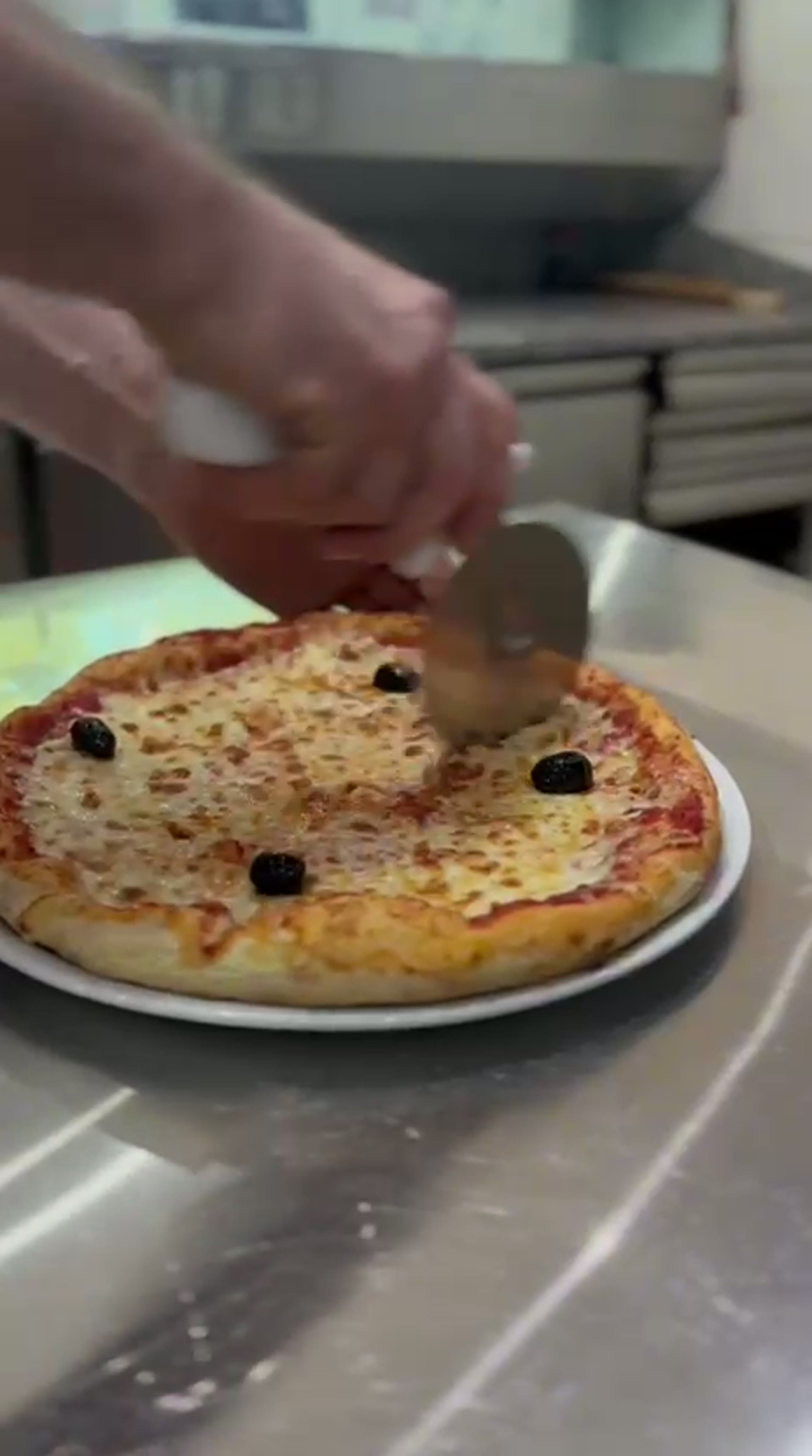 Margherita à la sortie du four