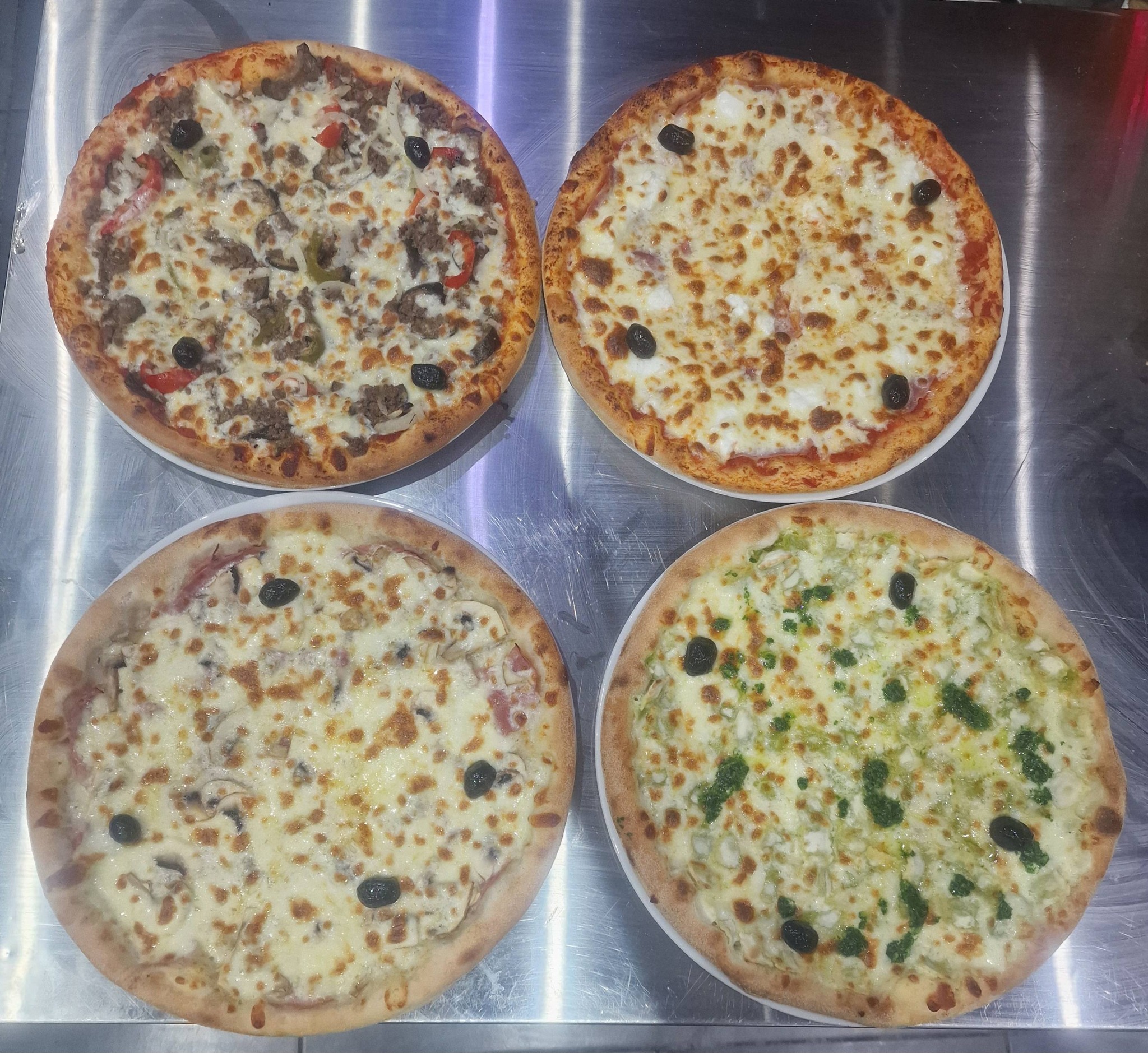 Plateau 4 pizzas PizzaNova